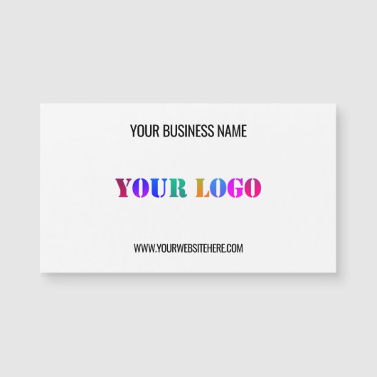 Aangepaste Logo Naam Website Promotionele Zakelijk (Voorkant)