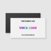 Aangepaste Logo Naam Website Promotionele Zakelijk (Voorkant / Achterkant)