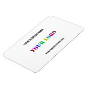 Aangepaste Logo naam Website speciale acties Magneet (Linkerzijde)