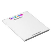 Aangepaste Logo naam Website speciale acties Notitieblok (Schuin)