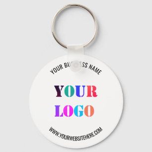 Aangepaste Logo naam Website speciale acties Sleutelhanger