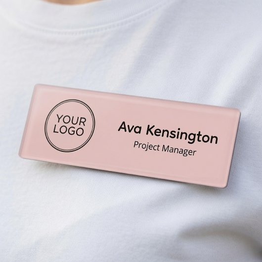 Aangepaste Logo Naambadge | Gepersonaliseerde Werk