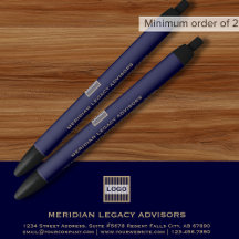 Aangepaste Logo Navy Blue Pen