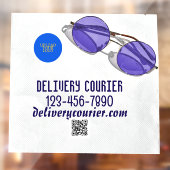 Aangepaste Logo-notitie op een servet Raamsticker (Vel 2)