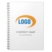 Aangepaste Logo Notitieboek (Voorkant)