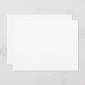 Aangepaste Logo-notitiekaarten | Enkel. Fancy. Mod Notitiekaartje (Voorkant / Achterkant)