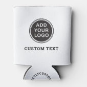 Aangepaste logo of foto- en tekstpromotie blikjeskoeler (Voorkant)