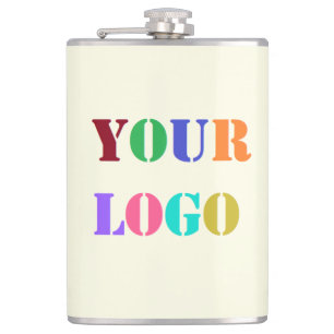 Aangepaste Logo of Foto Fles - Kies Kleur Heupfles