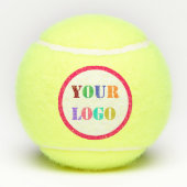 Aangepaste Logo of foto gepersonaliseerde tennisba Tennisballen (Achterkant)
