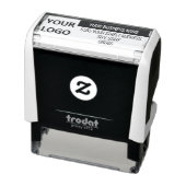 Aangepaste Logo of foto kleur adres stempel Sjablo (Product)