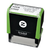 Aangepaste Logo of foto-terugzendadres Naam Stempe Zelfinktende Stempel (Product)
