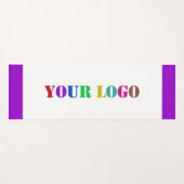 Aangepaste Logo of foto Yoga Mat Gift - Uw kleuren (Voorkant (horizontaal))