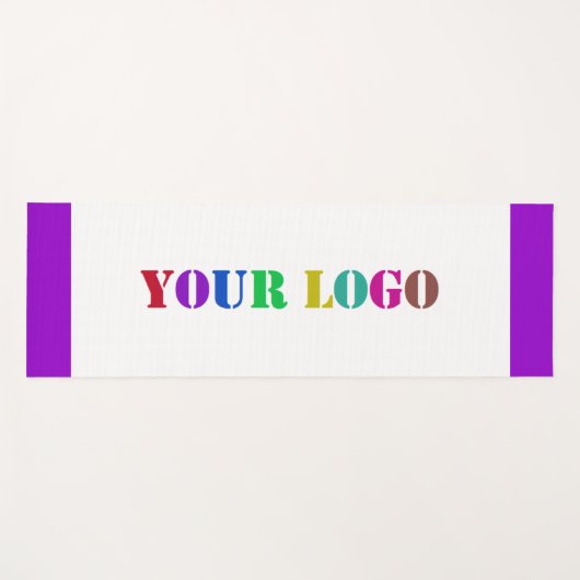 Aangepaste Logo of foto Yoga Mat Gift - Uw kleuren (Voorkant (horizontaal))