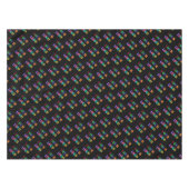 Aangepaste Logo- of fototablet - Uw kleuren Tafelkleed (Voorkant (Horizontaal))