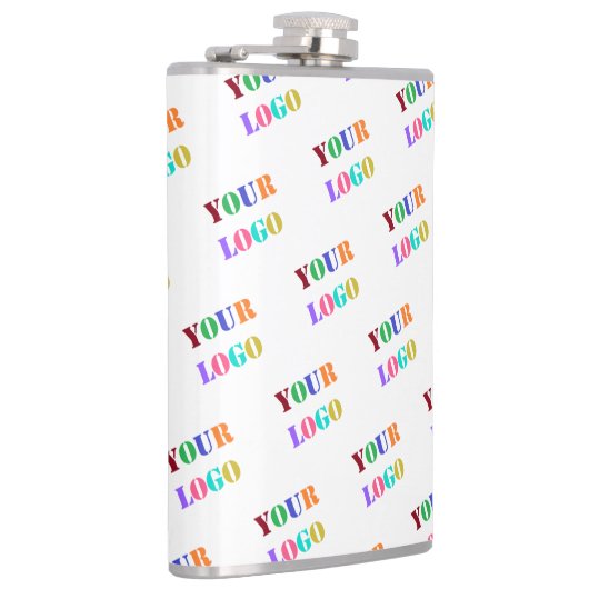 Aangepaste Logo- of maatkolf - Uw kleuren Heupfles (Rechts)