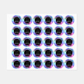 Aangepaste Logo Online Winkel Mode Boutique Hologr Labels (Vel)