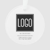 Aangepaste Logo Ornament (voorkant)