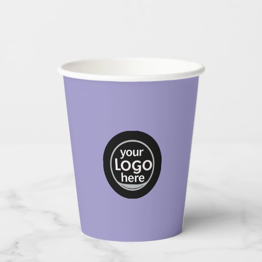 Aangepaste Logo Paper Cup Papieren Bekers (Achterkant)