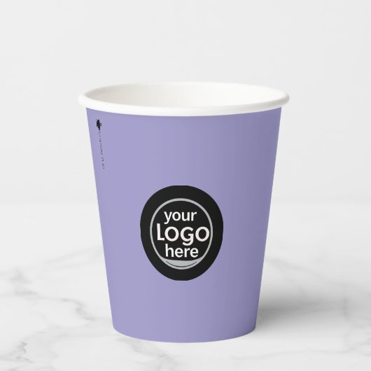 Aangepaste Logo Paper Cup Papieren Bekers (Voorkant)