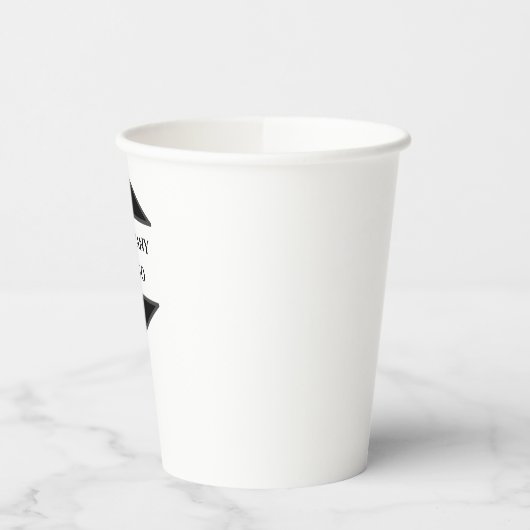 Aangepaste Logo-papierbekers – 8 oz en 12 oz Papieren Bekers (Links)