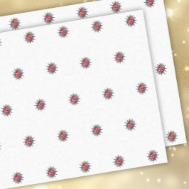 Aangepaste Logo Patroon Wit Promotionele Tissuepapier