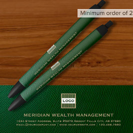 Aangepaste Logo-pen Zwarte Inkt Pen