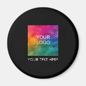 Aangepaste Logo Personeelsbemanning Naam medewerke Magneet (Voorkant)