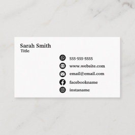 Aangepaste Logo Pet Business Visitekaartje