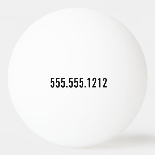 Aangepaste Logo pingpong Balls Pingpongbal (Achterkant)