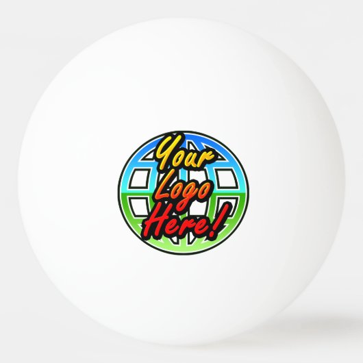 Aangepaste Logo pingpongbal, geen minimumhoeveelhe Pingpongbal (Voorkant)