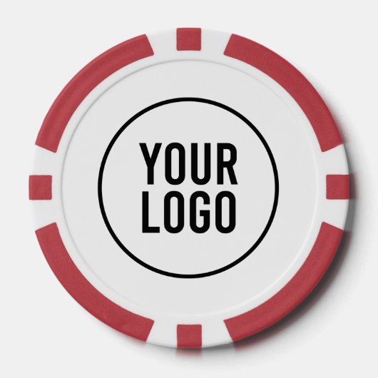 Aangepaste Logo Poker Chips (Voorkant)