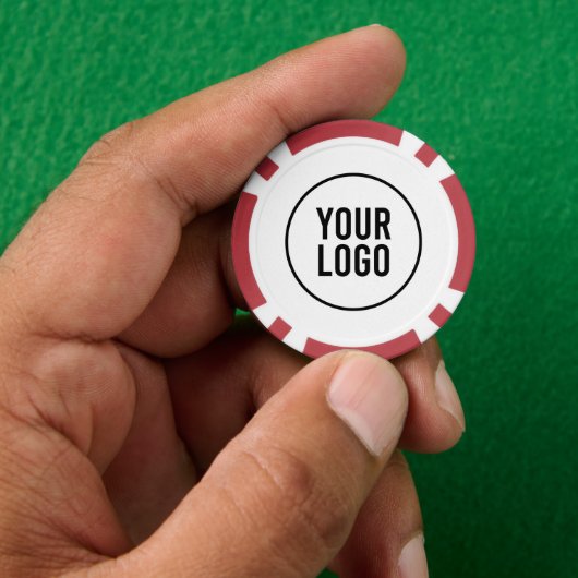 Aangepaste Logo Poker Chips (Hand)