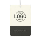 Aangepaste Logo Prettige feestdagen-foto Luchtverfrisser (Voorkant)