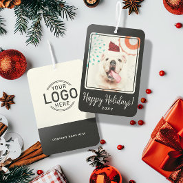 Aangepaste Logo Prettige feestdagen-foto Luchtverfrisser