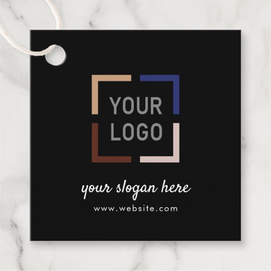 Aangepaste Logo-producthang labels (Voorkant)