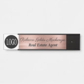 Aangepaste Logo Professional-Kantoor Deurbordje (Voorkant)