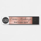 Aangepaste Logo Professional-Kantoor Deurbordje (Voorkant)