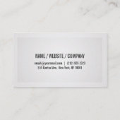 Aangepaste Logo Professional Visitekaartje (Achterkant)