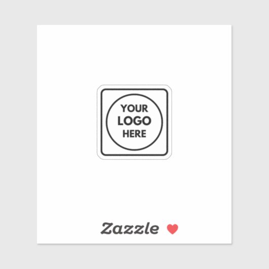 Aangepaste Logo | Professionele branded waterfles Sticker (Vel)