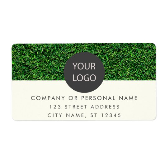 Aangepaste Logo | Professionele Lawn Care Landscap Etiket (Voorkant)