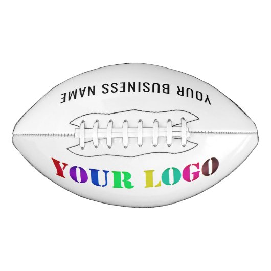 Aangepaste Logo promotie Uw bedrijf op maat American Football (Voorkant)