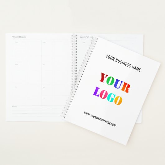 Aangepaste Logo promotie Uw bedrijf op maat Planner (Display)