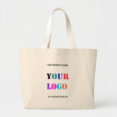 Aangepaste Logo promotieactiviteiten op maat van u Grote Tote Bag (Voorkant)