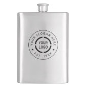 Aangepaste Logo-promotiekolf Flacon (Voorkant)