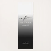 Aangepaste Logo promotiemat voor bedrijven Yogamat (Achterkant)