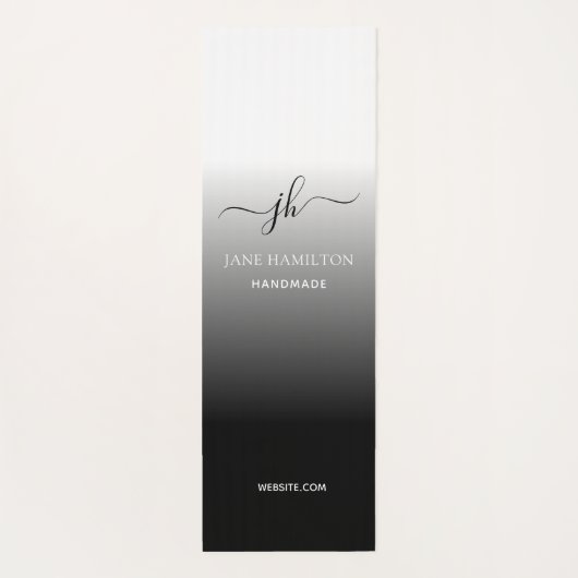 Aangepaste Logo promotiemat voor bedrijven Yogamat (Achterkant)