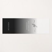 Aangepaste Logo promotiemat voor bedrijven Yogamat (Voorkant (horizontaal))