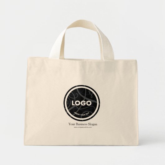 Aangepaste Logo-promotiemethode voor Canvas tas (Voorkant)