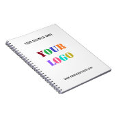 Aangepaste Logo promoties voor bedrijven op maat Notitieboek (Rechterzijde)