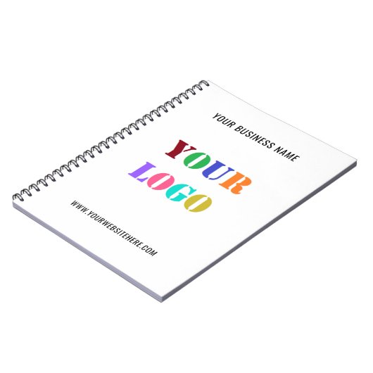 Aangepaste Logo promoties voor bedrijven op maat Notitieboek (Linkerzijde)